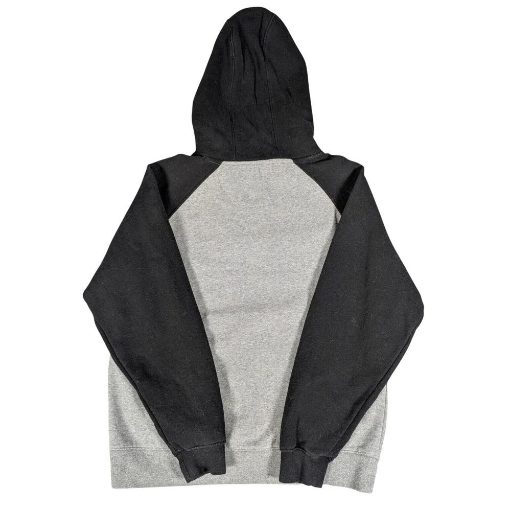 VTG Missouri Tigers‎ Black and Gray Hoodie Stitched Sweatshirt - Small